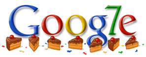7. Geburtstag Google