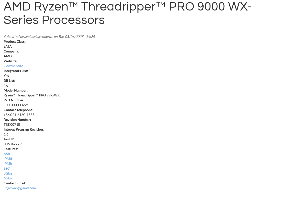 AMD Ryzen Threadripper PRO 99xxWX