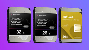 Western Digital: Über 800.000 11-Platter-Festplatten mit 26 bis 32 TB verkauft