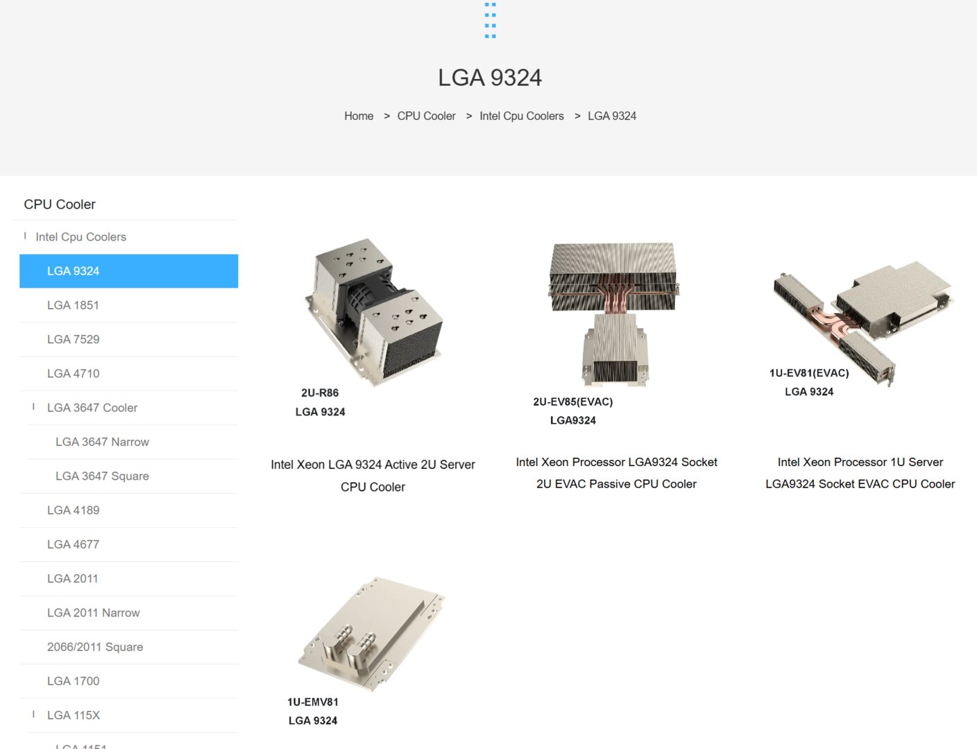 Kühler für Intels LGA 9324 (Diamond Rapids)