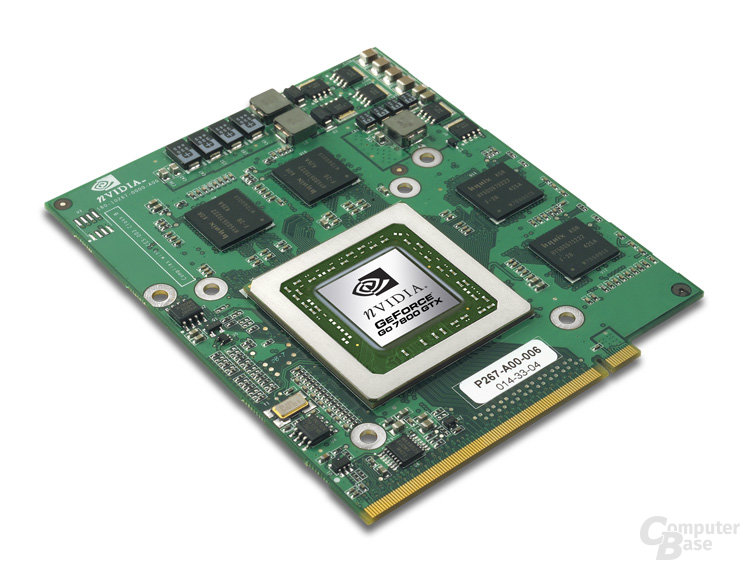 GeForce Go 7800 GTX auf MXM-Modul