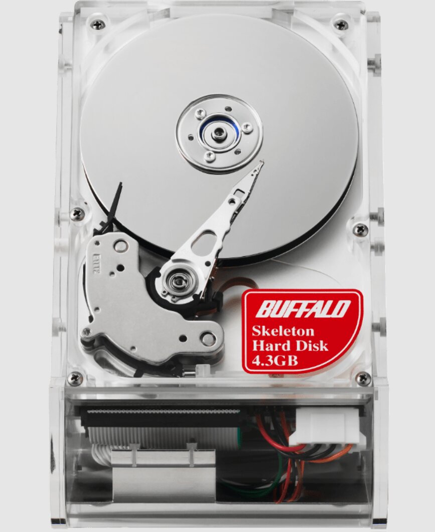 Das Original der Skeleton HDD von 1998