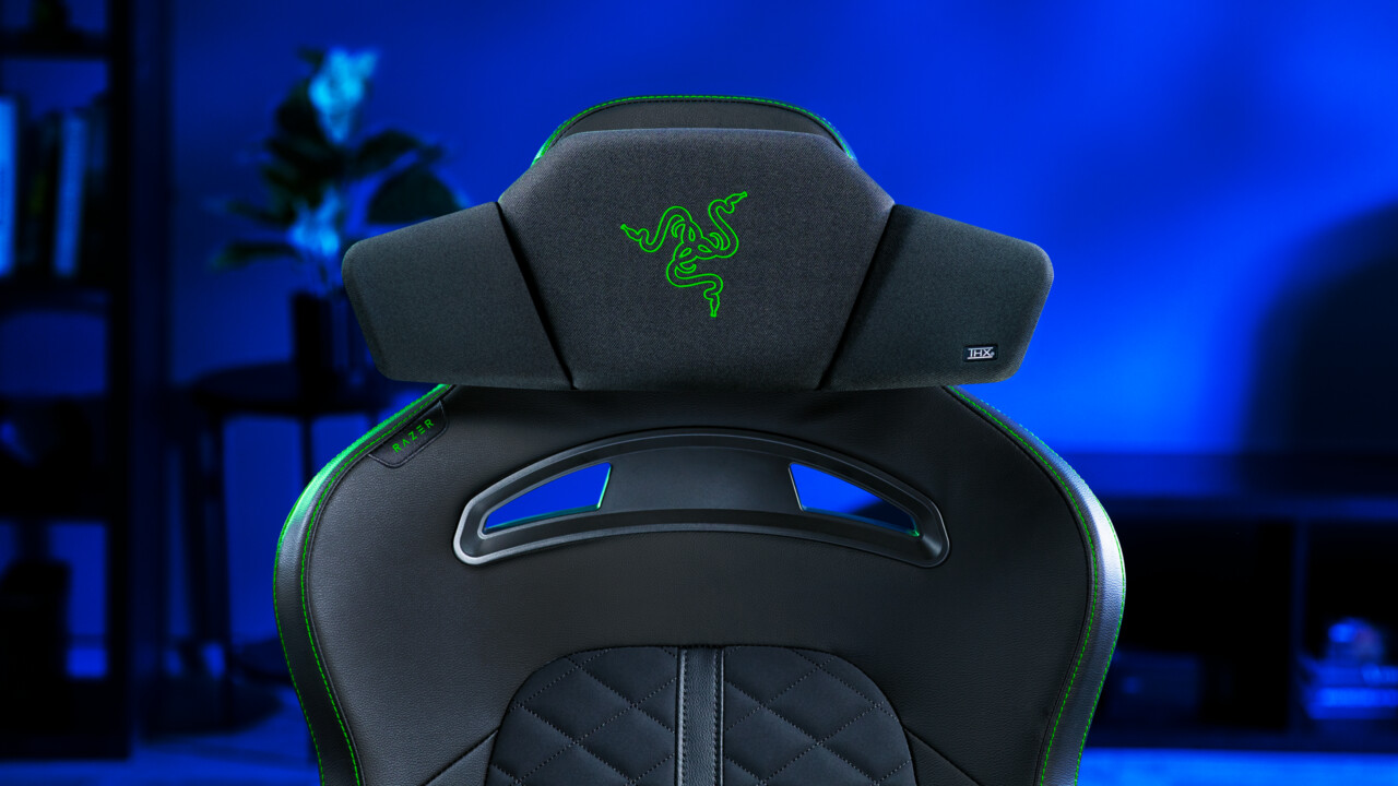 Razer Clio: Kabelloses Lautsprecher-Kissen für Gaming-Stühle soll Headsets ersetzen