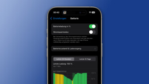 KI-Funktionen in iOS 19: Apple Intelligence soll bald auch den Akku optimieren