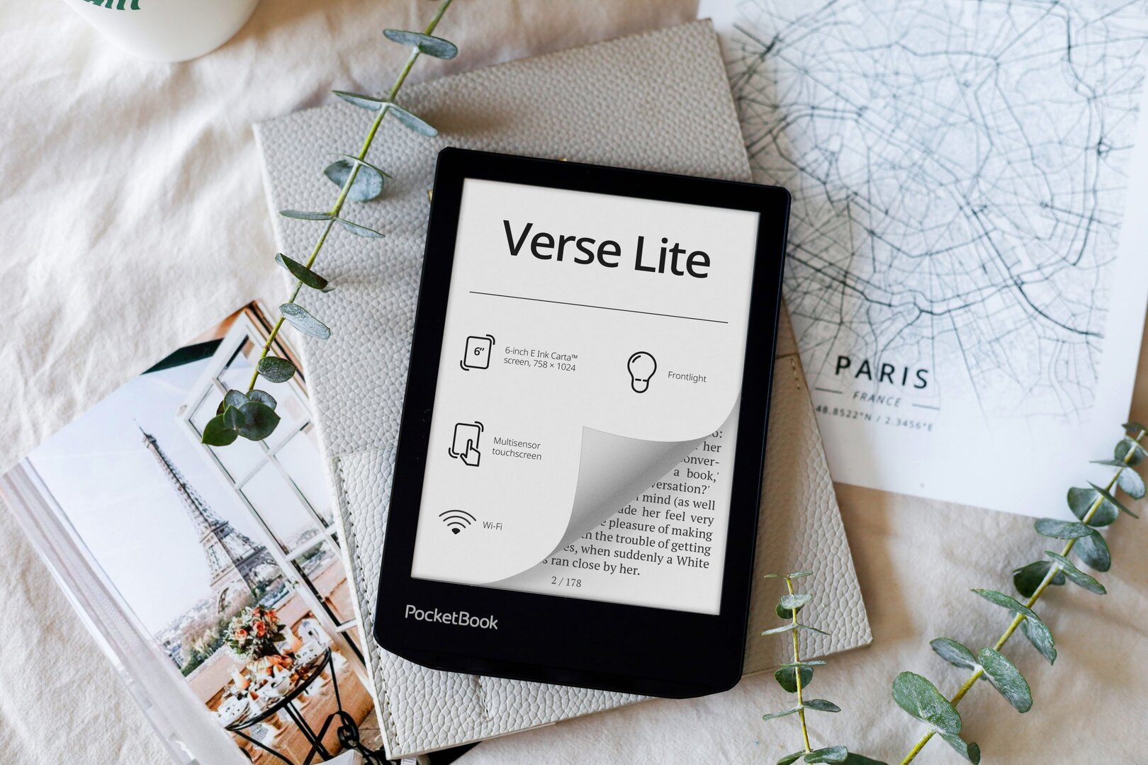 Der Verse Lite von PocketBook richtet sich vor allem an Einsteiger