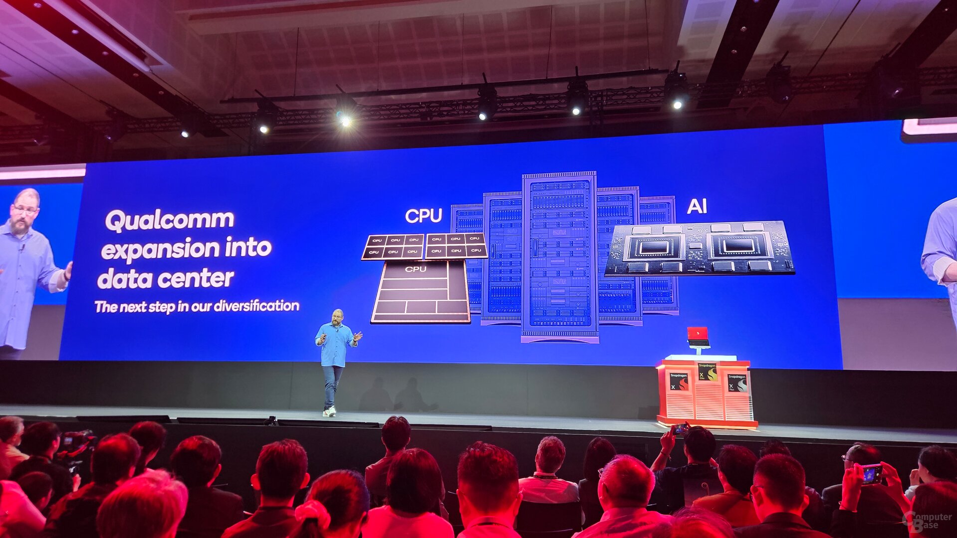 Das aktuellste thema war Qualcomm nur Sekunden wert