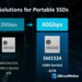 Silicon Motion: SM2324 ermöglicht USB4-SSDs mit 32 TB und 4.000 MB/s