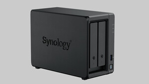 Synology DS725+: NAS mit Ryzen-CPU und 2,5-Gigabit-LAN für 2 Laufwerke