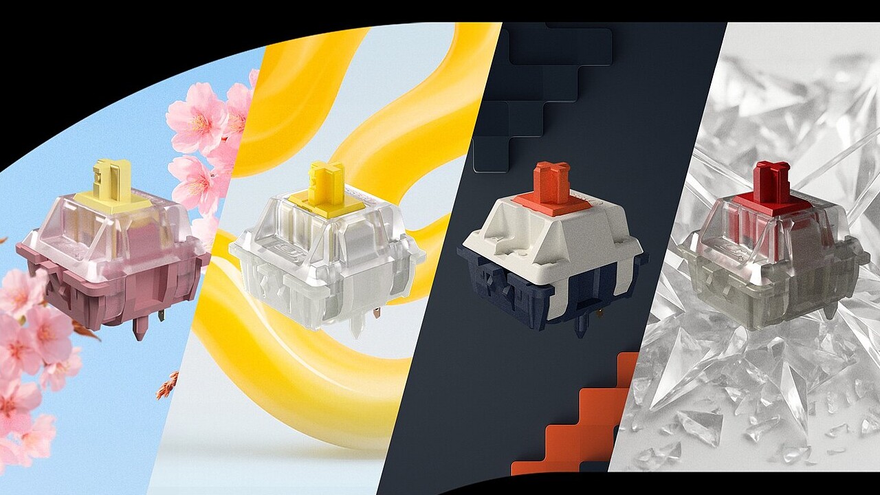 Cherry MK & neue MX-Taster: Die Next Gen wird induktiv und vielfältig mechanisch