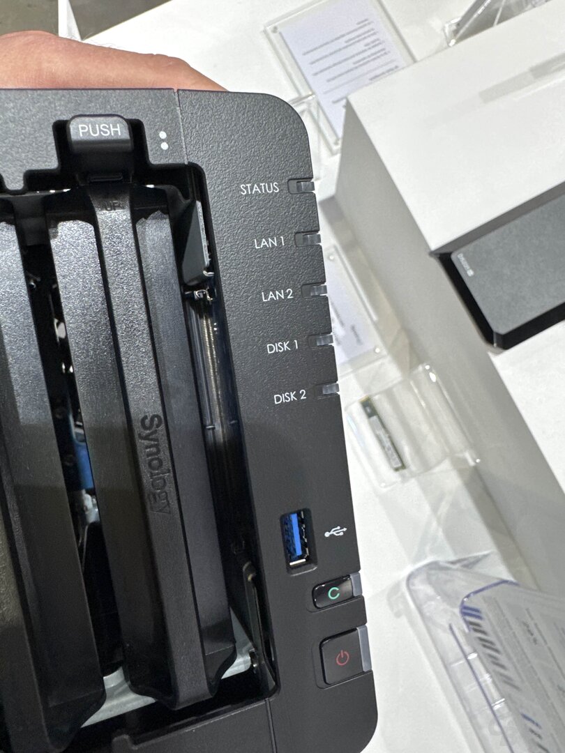 Synology DS225+: Steckplatz für ein SODIMM-Modul