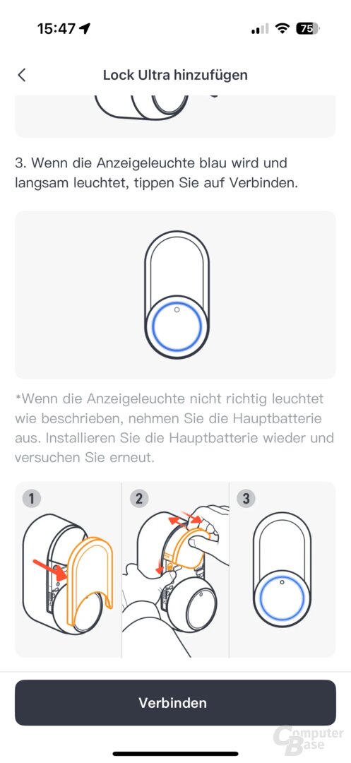 Installation und Einrichtung des SwitchBot Lock Ultra, Keypad Vision und Hub Mini in der SwitchBot-App