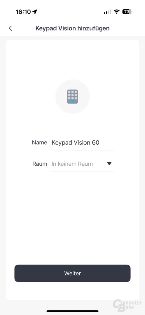 Installation und Einrichtung des SwitchBot Lock Ultra, Keypad Vision und Hub Mini in der SwitchBot-App