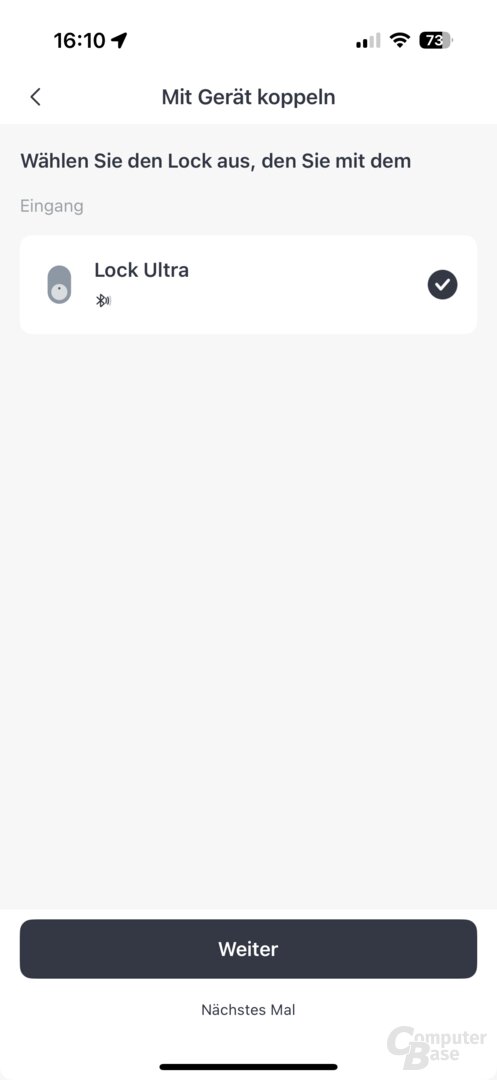 Installation und Einrichtung des SwitchBot Lock Ultra, Keypad Vision und Hub Mini in der SwitchBot-App