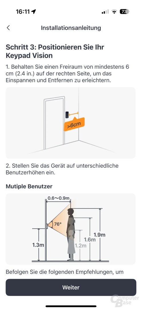 Installation und Einrichtung des SwitchBot Lock Ultra, Keypad Vision und Hub Mini in der SwitchBot-App