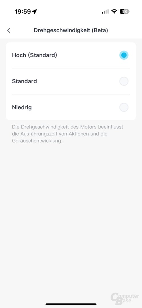 Funktionen des SwitchBot Lock Ultra in der App
