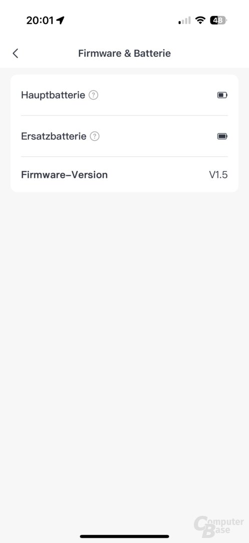 Funktionen des SwitchBot Lock Ultra in der App