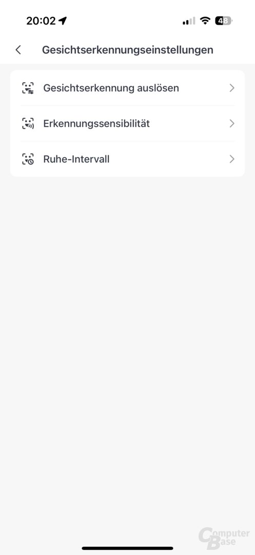 Funktionen des SwitchBot Keypad Vision in der App