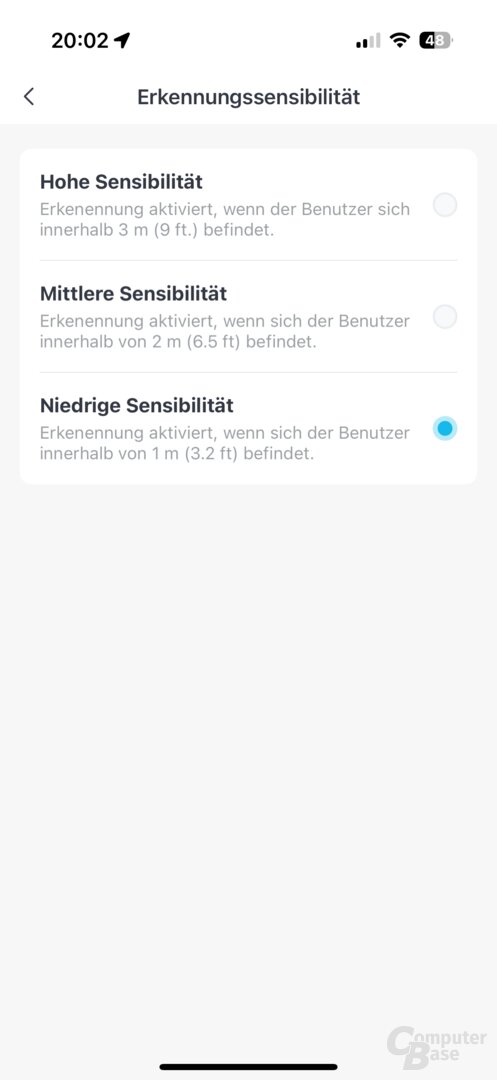 Funktionen des SwitchBot Keypad Vision in der App