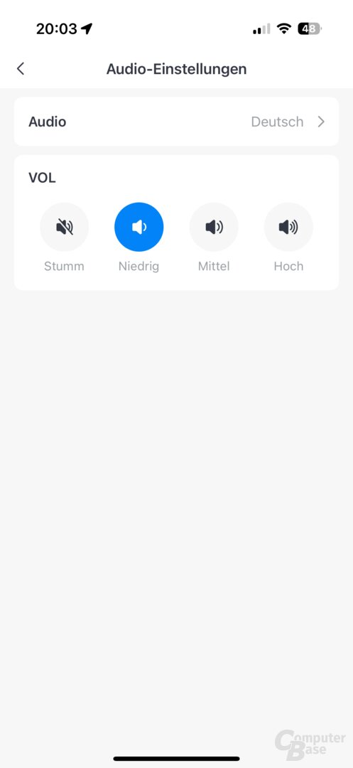 Funktionen des SwitchBot Keypad Vision in der App