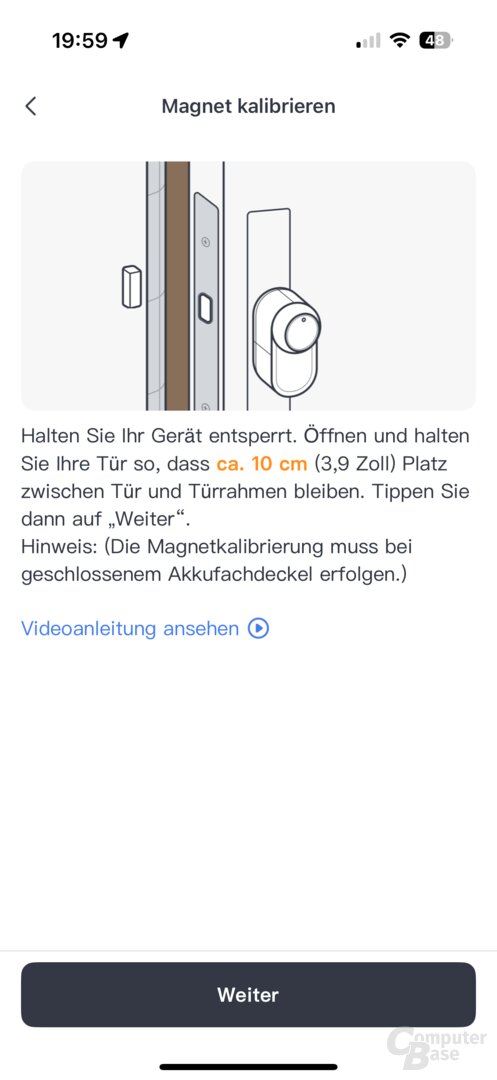 Funktionen des SwitchBot Lock Ultra in der App