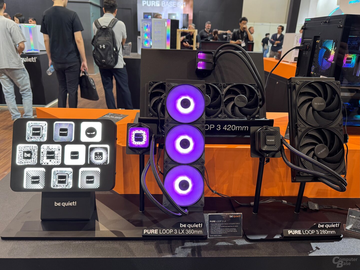 be quiet! pure Loop 3 LX (links) und pure Loop 3 (rechts)