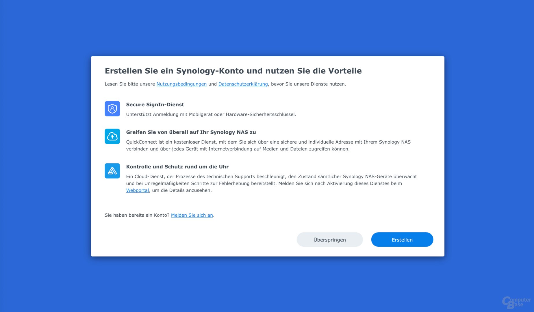 Einrichtung der DS925+ mit DSM 7.2