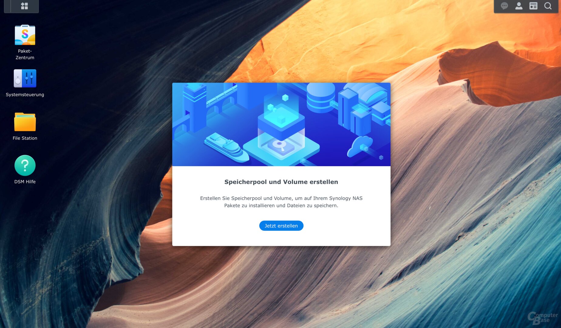 Einrichtung der DS925+ mit DSM 7.2