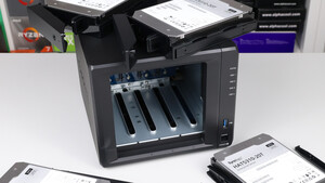 Synology DS925+ im Test: Das gute Upgrade mit 2,5 GbE steht im HDD-Kreuzfeuer