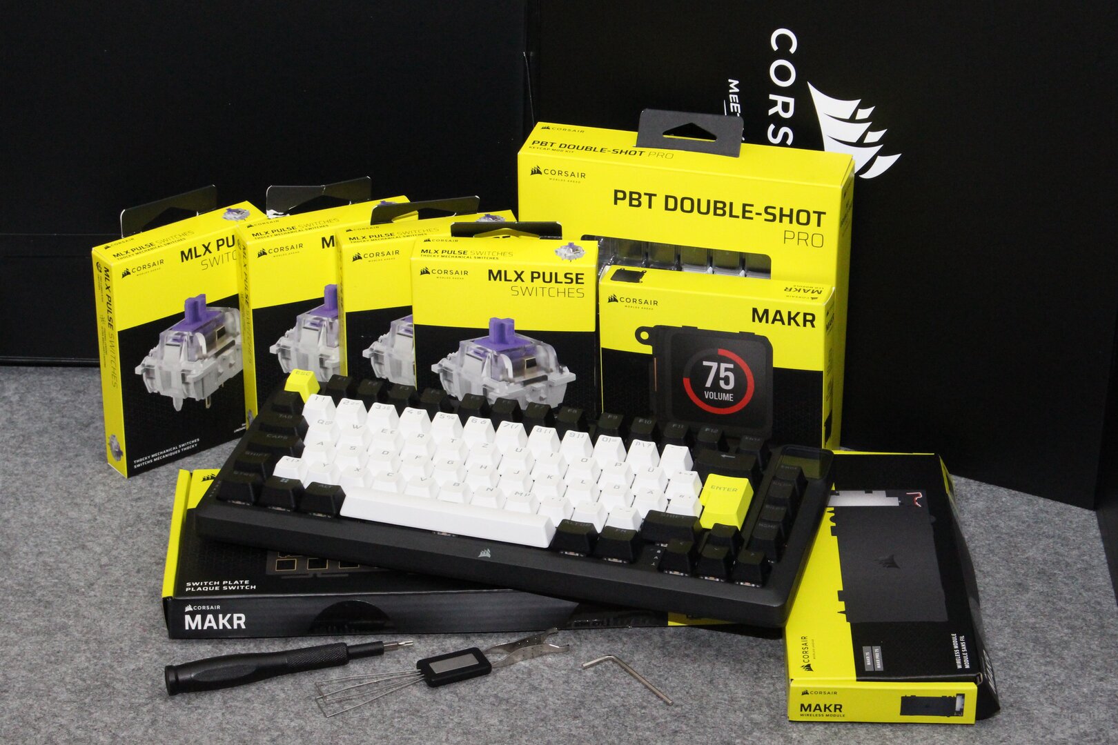 Corsair Makr 75: Gute Plattform vor allem ohne Zubehör