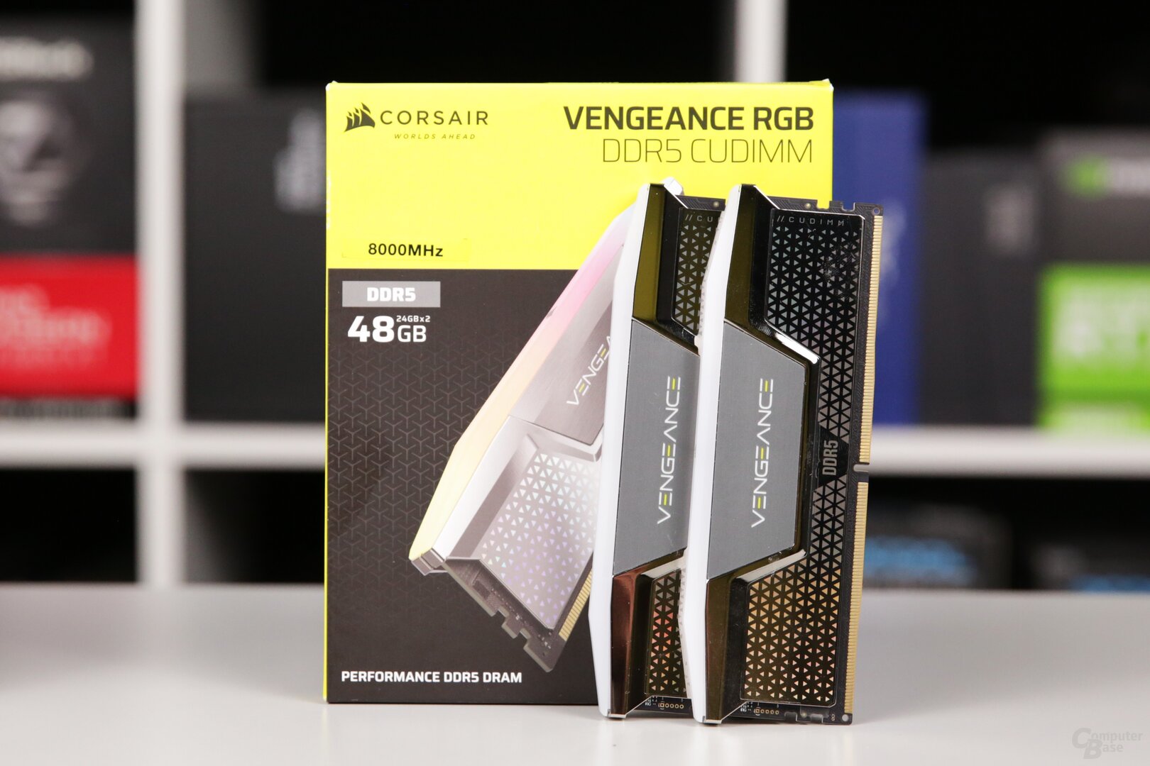 Corsair Vengeance RGB DDR5-8000 CUDIMM für Intel 200S Boost