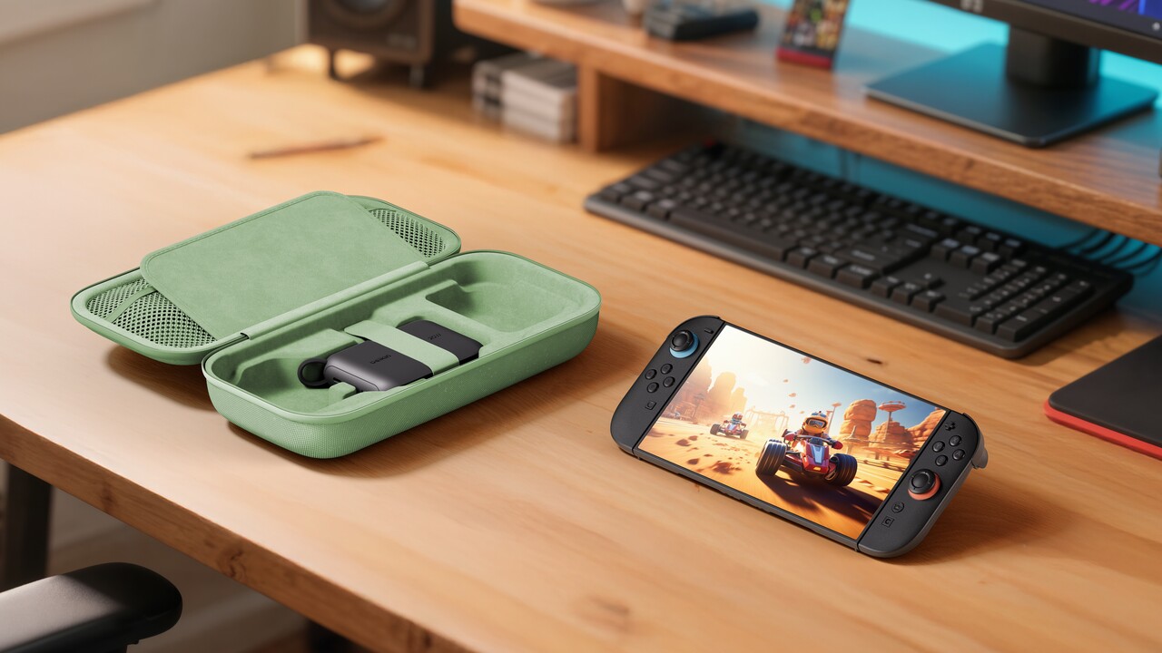 Belkin x Switch 2: Gaming-Zubehör mit in­te­grier­ter Powerbank im Travel Case