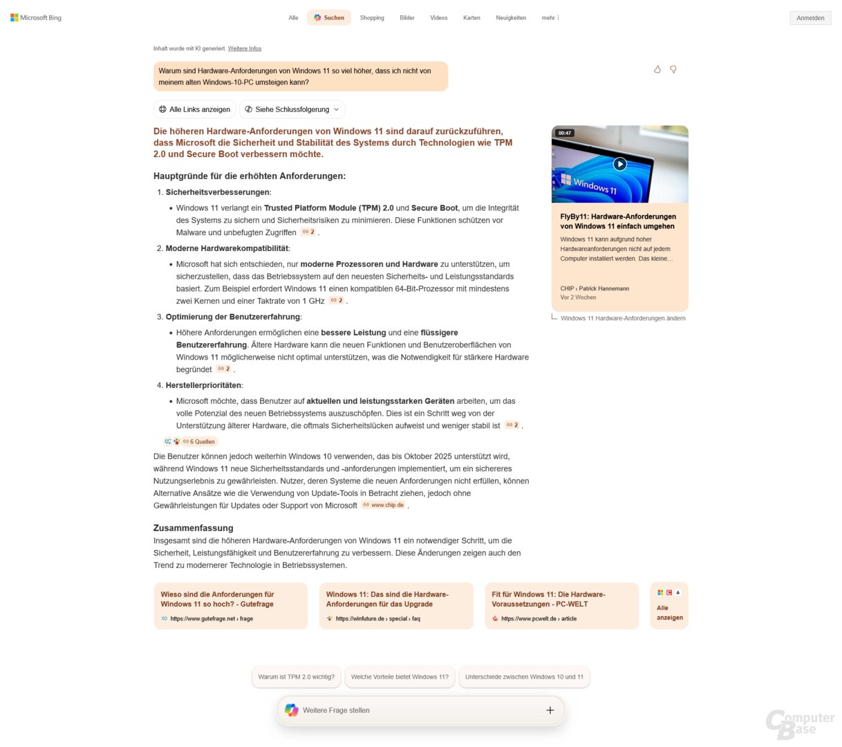 Test 4: Copilot Search