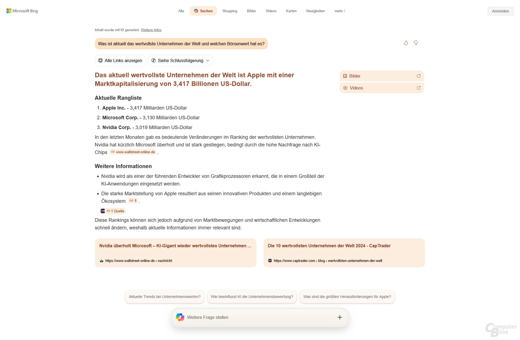 Test 1: Copilot Search