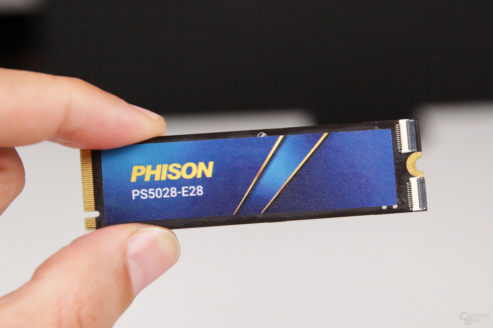 Bei der bereitgstellten Phison-E28-SSD handelt es sich zweifelsohne um ein Engineering Sample
