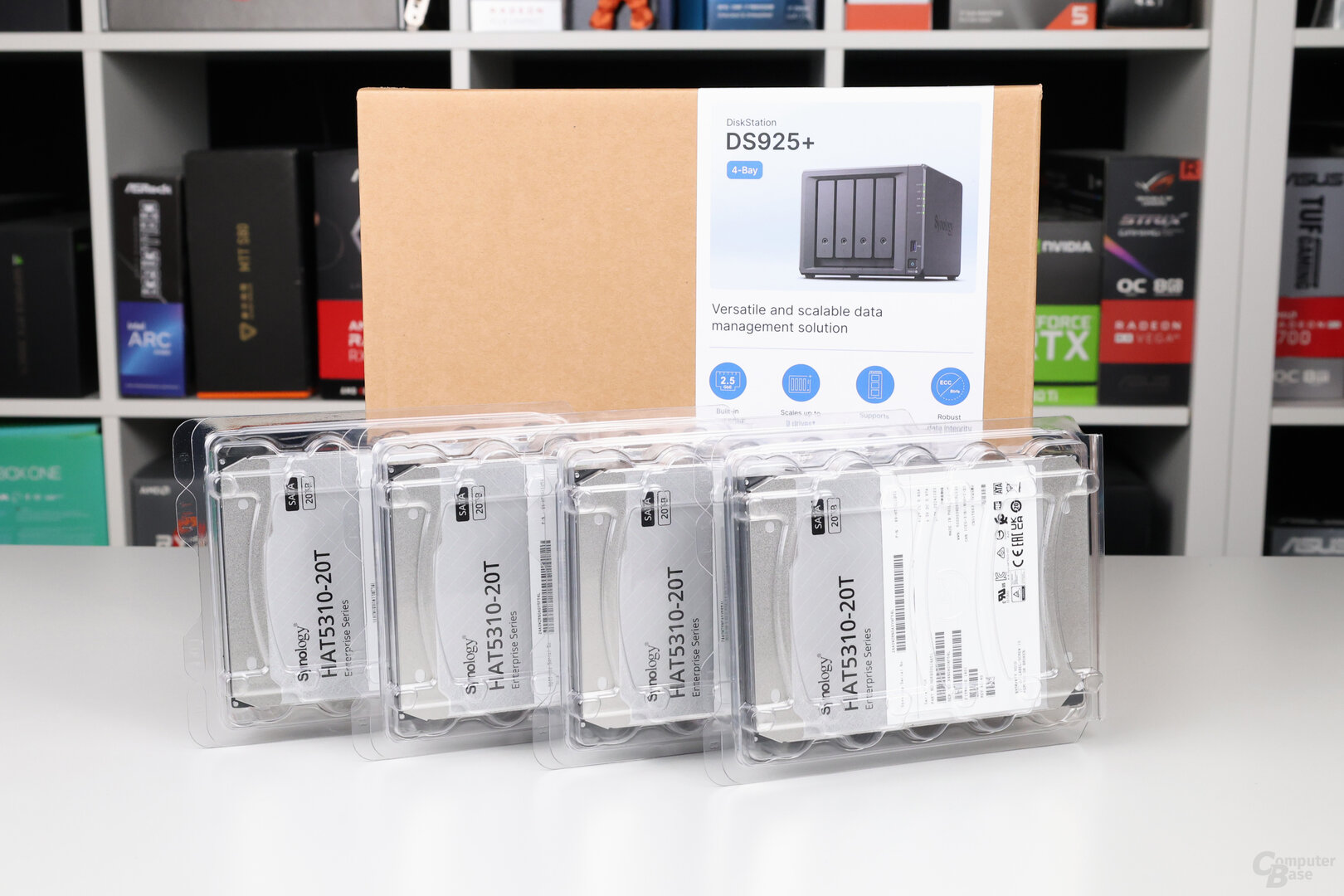 Synology DS925+ mit neuen Anforderungen an die Laufwerke