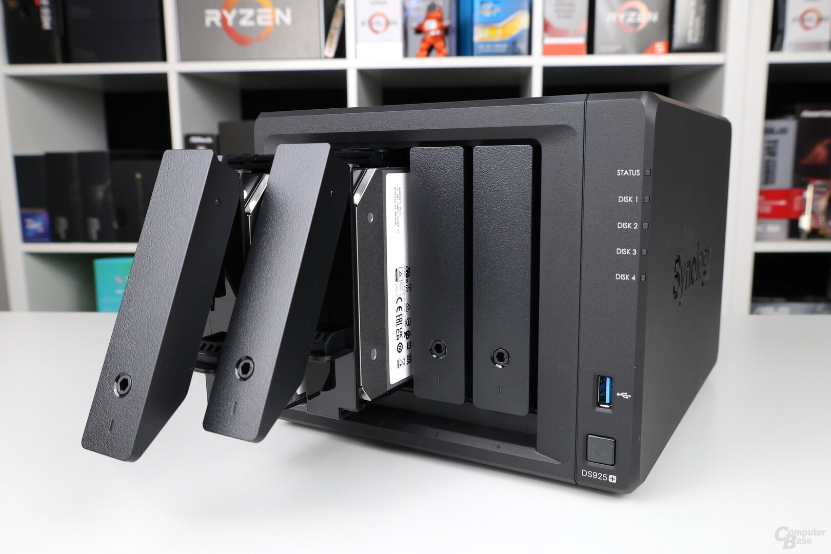 Synology DS925+ für bis zu vier HDDs