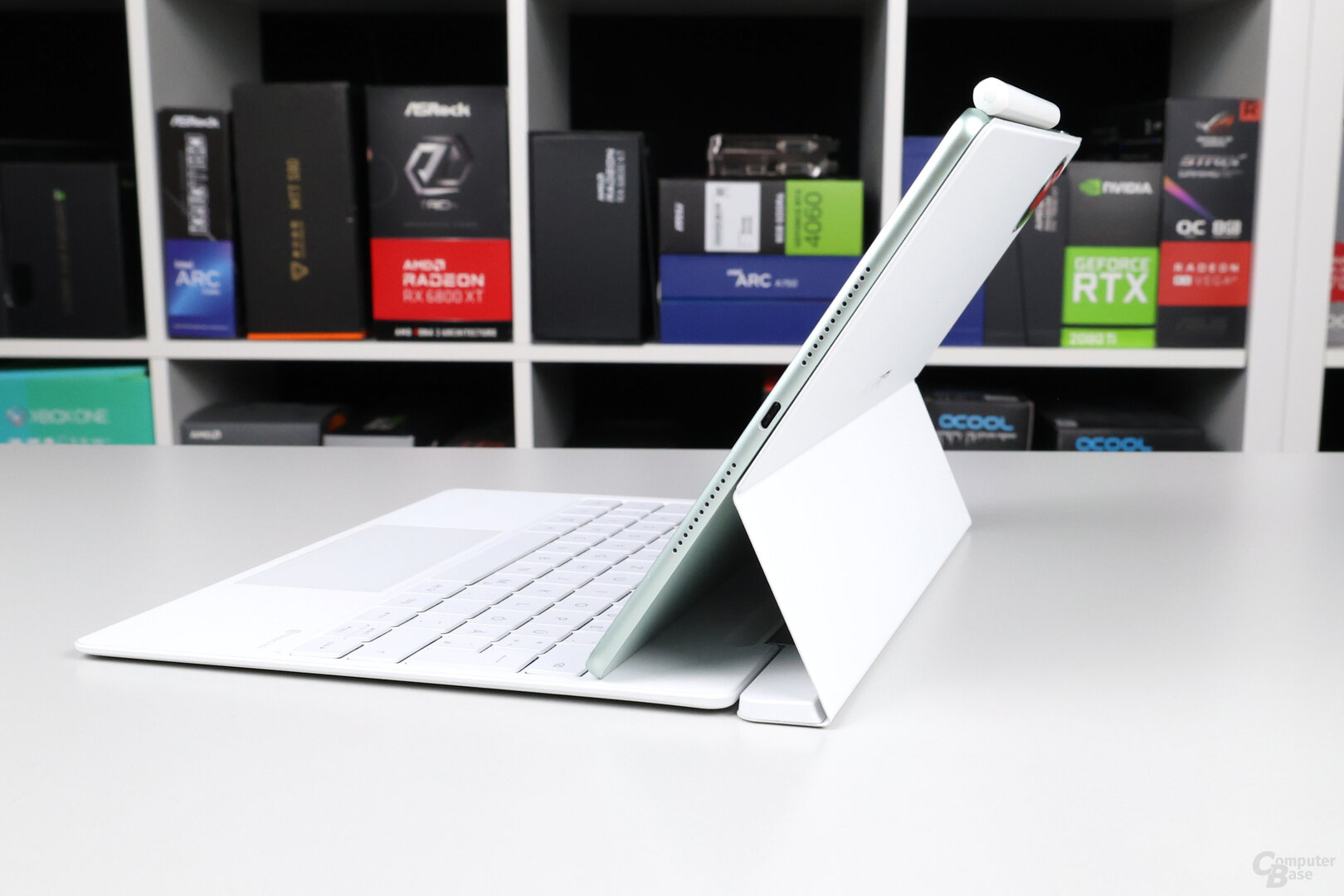 MatePad Pro 12.2 (2025): Glide Keyboard mit Kickstand und Fach für den M-Pencil