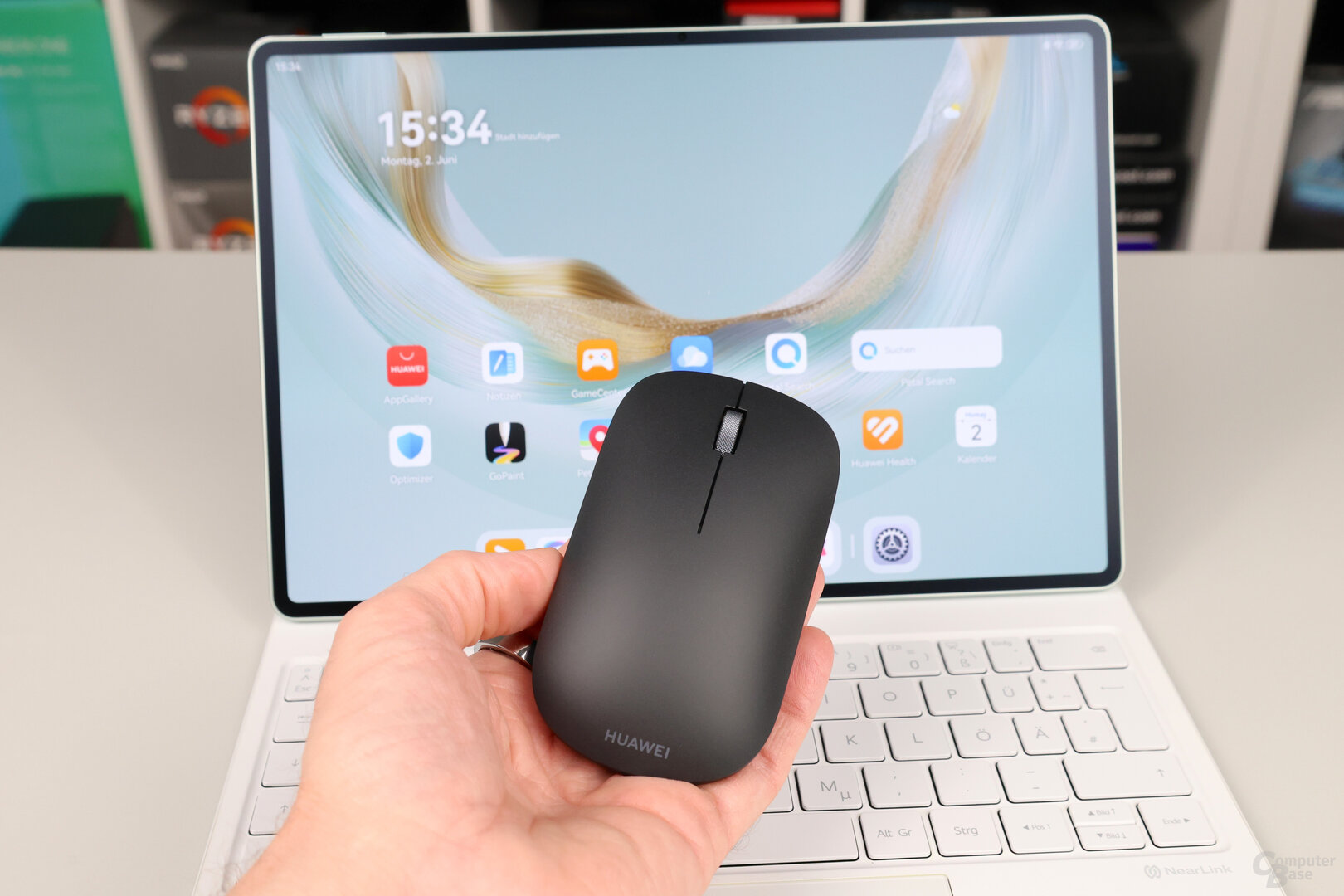 Schlicht und funktional: Die NearLink-Maus von Huawei