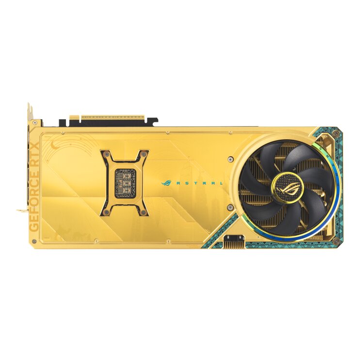 Die Asus GeForce RTX 5080 ROG Dhahab Edition