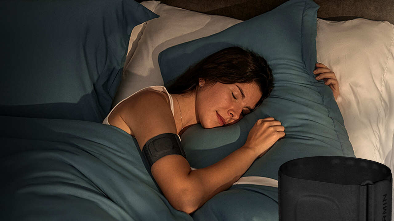 Garmin Index Sleep Monitor: Schlafarmband misst auch HFV, SpO2, Atmung und Temperatur