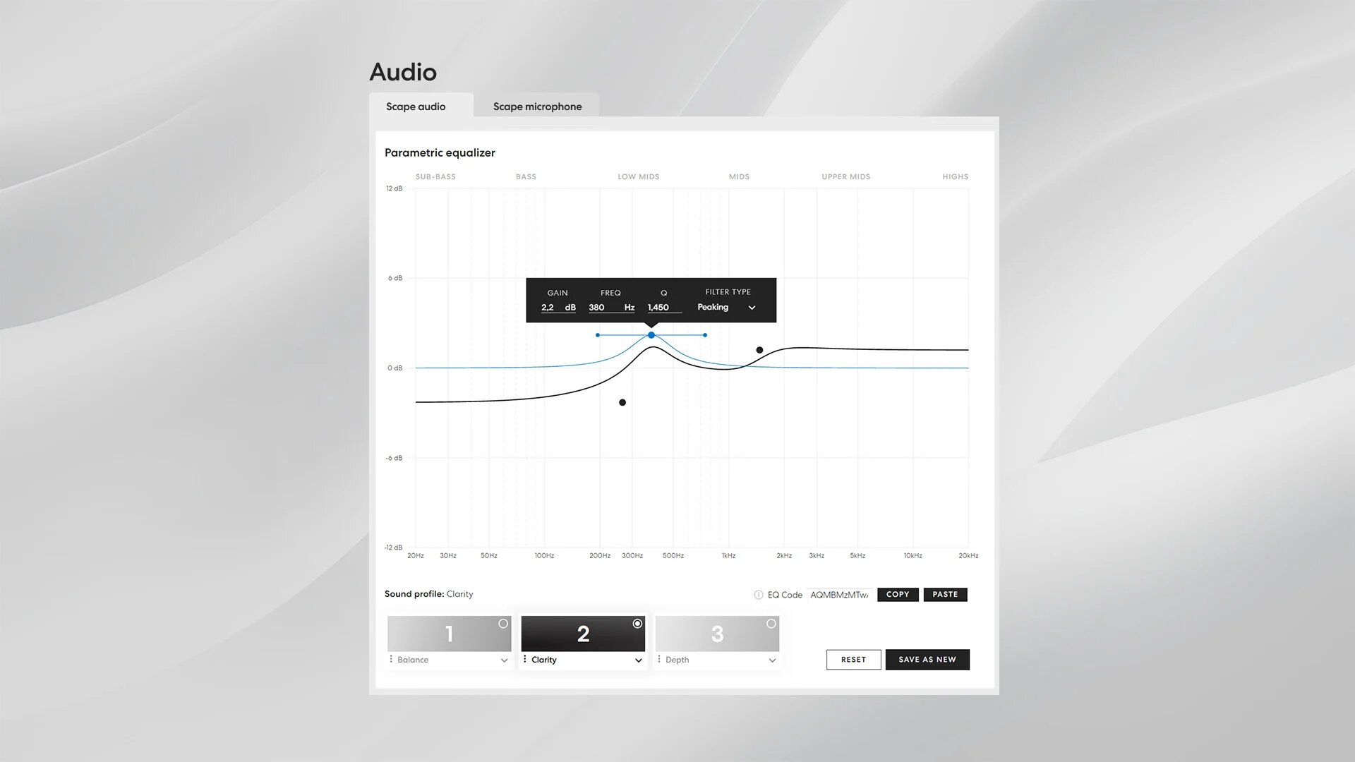 Scape lässt sich einfach konfigurieren