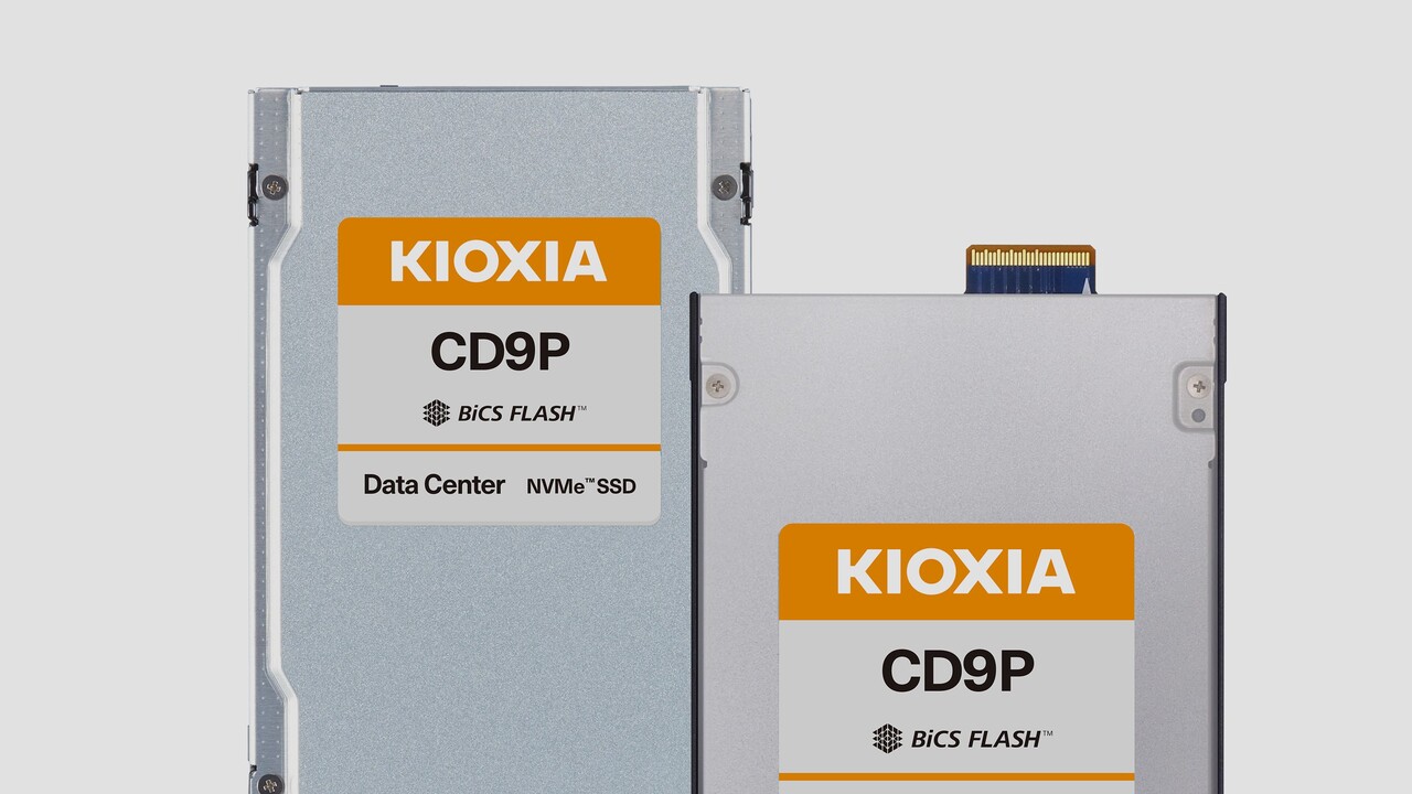 Kioxia CD9P: Mit BiCS8-Flash gibt es doppelten Speicher und mehr Leistung