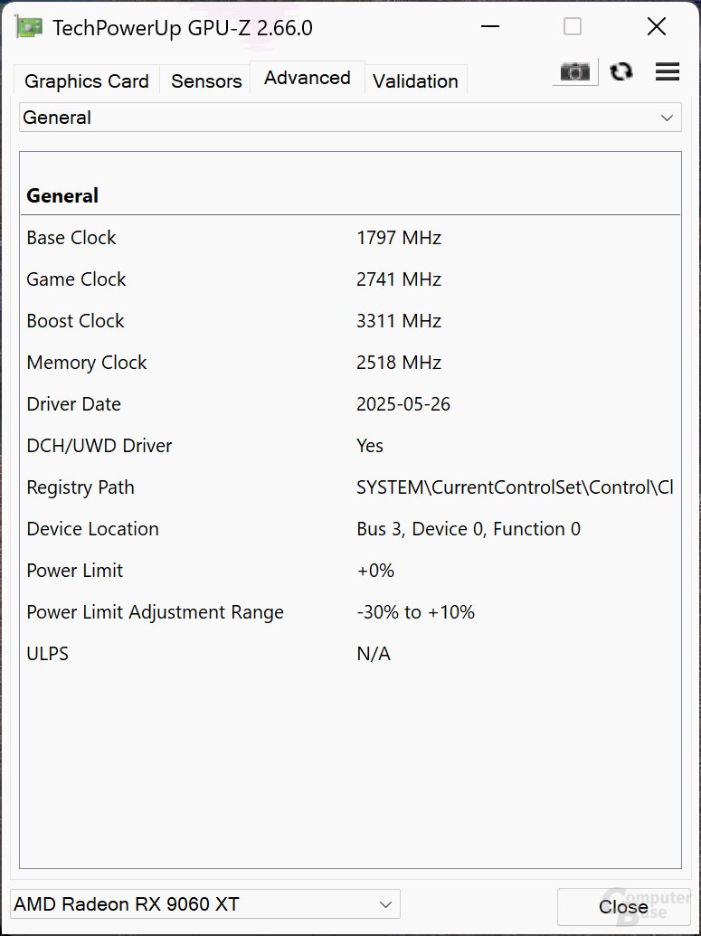PowerColor Radeon RX 9060 XT 16 GB Hellhound OC-BIOS