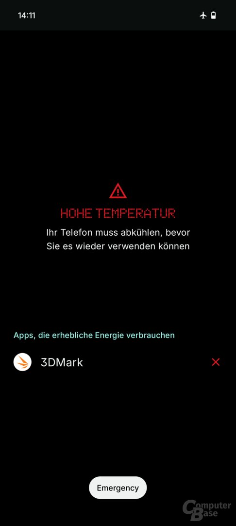 Überhitzung beim 3DMark-Dauertest