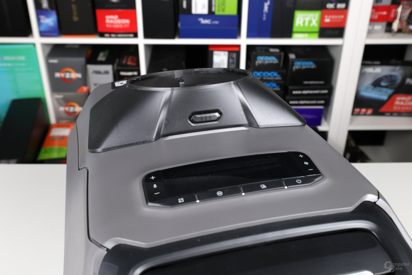 EcoFlow Wave 3 mit obigem Aufsatz