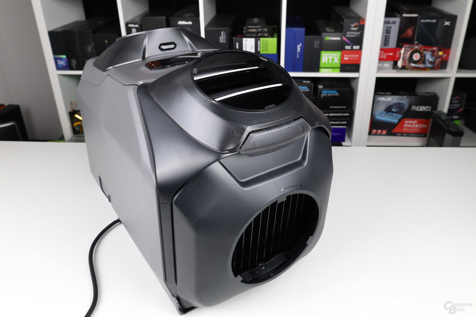 EcoFlow Wave 3 mit Aufsätzen für die Schläuche