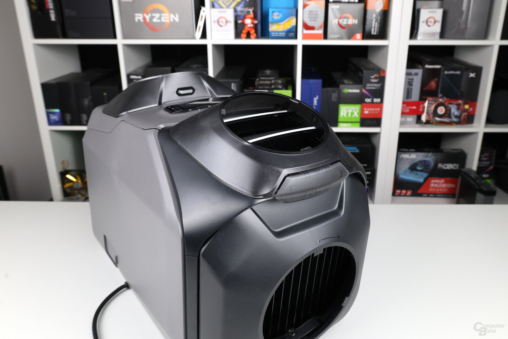 EcoFlow Wave 3 mit Aufsätzen für die Schläuche