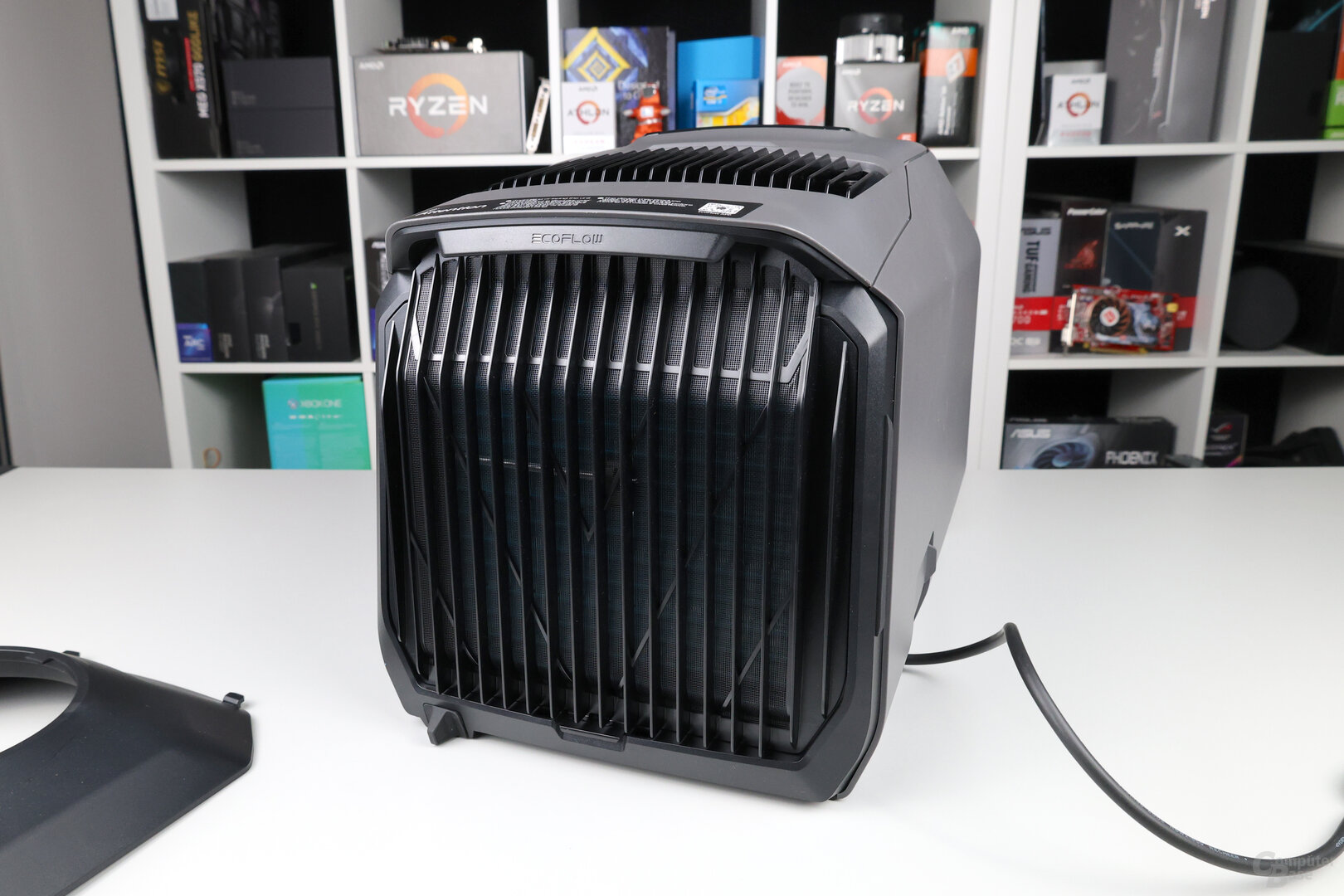 EcoFlow Wave 3 mit Luftfilter an der Rückseite
