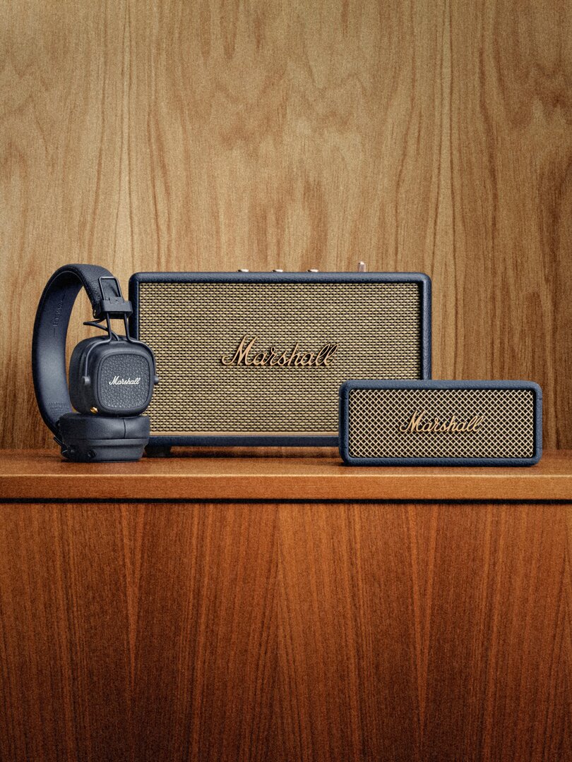 Marshall Acton III, Emberton III und Major V in Midnight Blue