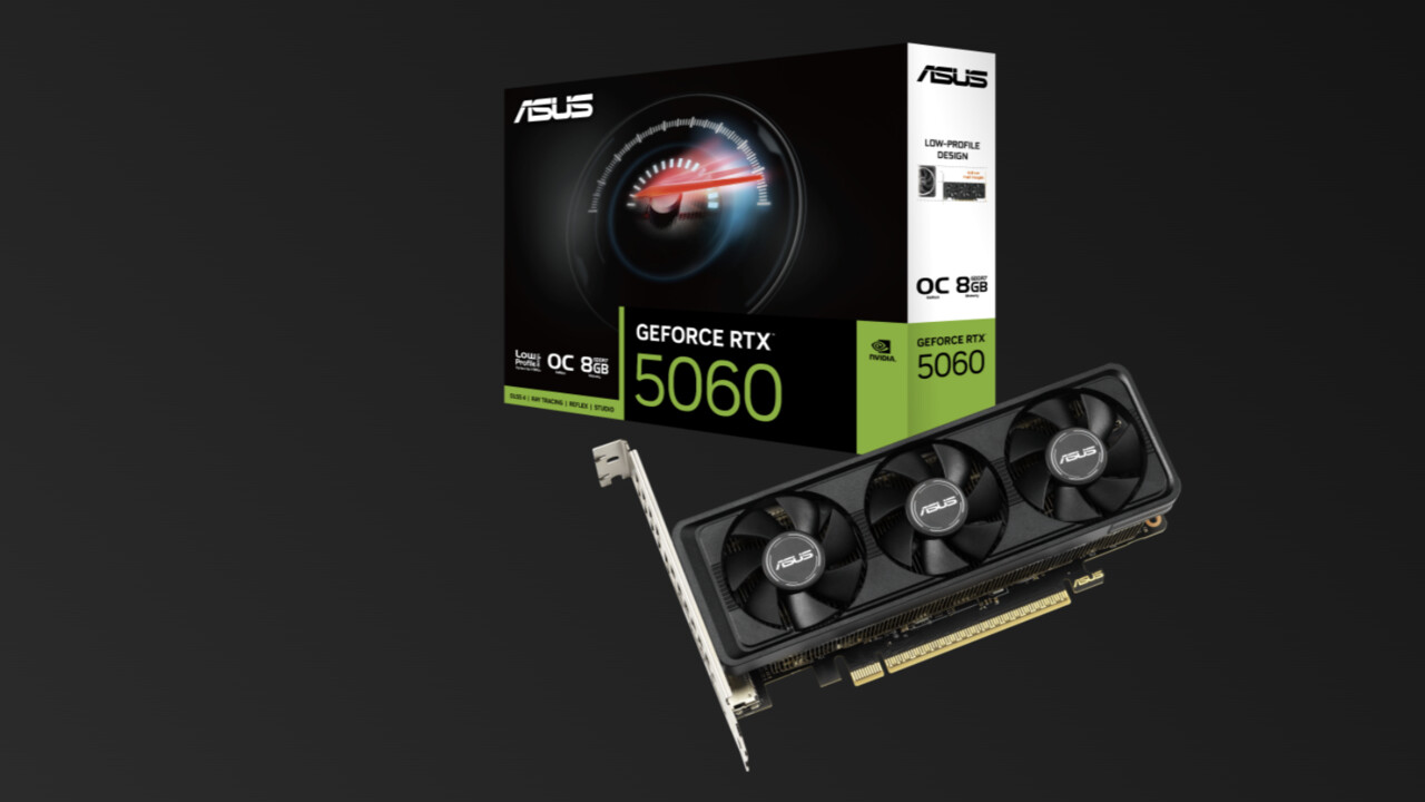 RTX 5060 LP BRK: Auch Asus hat Nvidia Blackwell geschrumpft